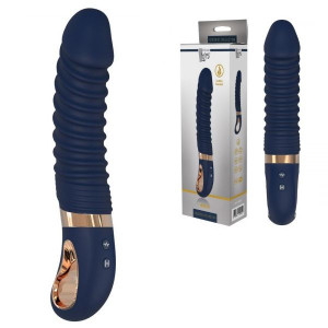 Wibrator G-spot falowany Dildo Sex Masażer 23cm