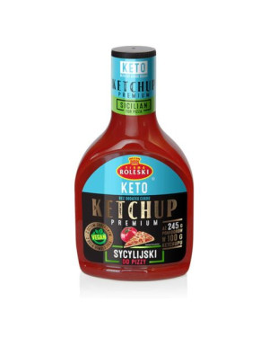 Roleski Ketchup Premium Sycylijski do pizzy Keto
