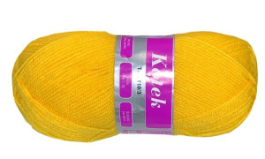 Włóczka Kotek  100 gr Żółty 33-2201