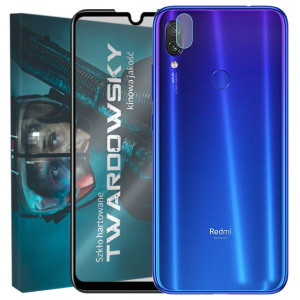 Szkło Twardowsky 3d +aparat Do Xiaomi Redmi Note 7