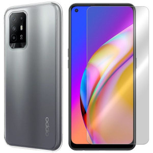Etui Do Oppo Reno 5 Z 5g Case Ultra Slim +szkło 9h