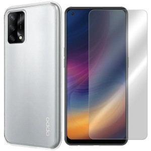 Etui Do Oppo A74 Pokrowiec Obudowa 0.3mm + Szkło