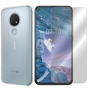 Etui Do Nokia 6.2 Pokrowiec Case 0.3mm + Szkło