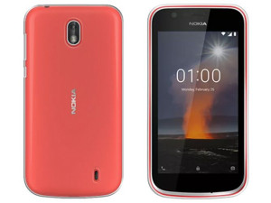 Nokia 1 Etui Pokrowiec Obudowa Tył Case Guma 0.3mm