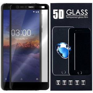 Szkło Hartowane 5d 9h Cały Ekran Do Nokia 3.1 2018
