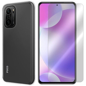 Etui Do Xiaomi Poco F3 Pro Pokrowiec 0.3mm + Szkło