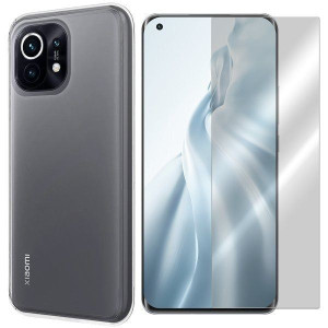 Etui Do Xiaomi Mi 11 Pokrowiec 0.3mm + Szkło 9h