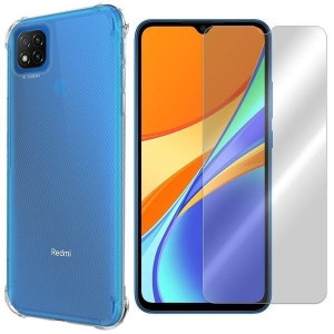 Etui Do Xiaomi Redmi 9c Pokrowiec 0.3mm + Szkło