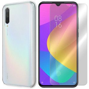 Etui Do Xiaomi Mi9 Lite / Mi 9 Lite 0.3mm + Szkło