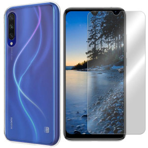 Etui Do Xiaomi Mia3 Lite / Mi A3 Lite 0.3mm +szkło