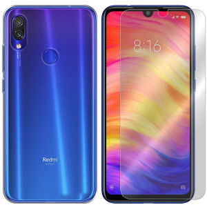 Etui Do Xiaomi Redmi Note 7 Pokrowiec 0.3mm +szkło