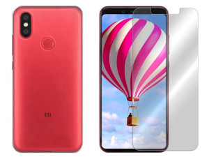 Xiaomi Mia2 Mi A2 Etui Case Pokrowiec 0.3mm +szkło