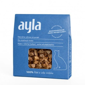 Ayla Cat Filet z uda indyka Liofilizowany 28g