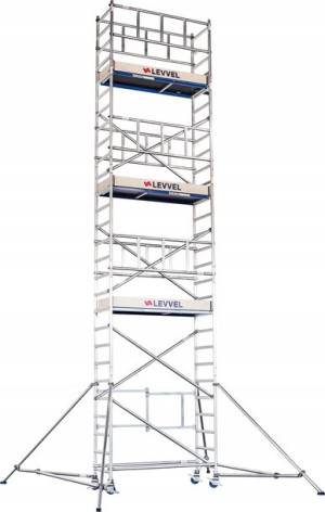 Rusztowanie aluminiowe jezdne LEVVEL EASY GATE 9m