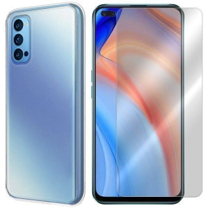 Etui Do Oppo Reno 4 5g Obudowa Case 0.3mm + Szkło