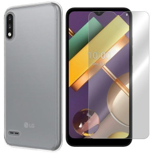 Etui Do Lg K22 Pokrowiec Obudowa 0.3mm + Szkło 9h