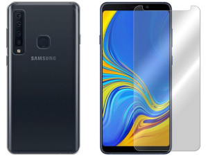 Etui Do Samsung Galaxy A9s Pokrowiec 0.3mm + Szkło