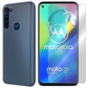 Etui Do Motorola Moto G8 Power Case 0.3mm + Szkło