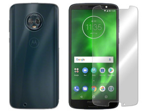 Motorola Moto G6 Etui Case Pokrowiec 0.3mm + Szkło