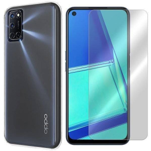 Etui Do Oppo A52 Pokrowiec Obudowa 0.3mm + Szkło