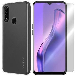 Etui Do Oppo A31 Pokrowiec Obudowa 0.3mm + Szkło
