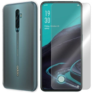 Etui Do Oppo Reno 2 Case Pokrowiec 0.3mm + Szkło