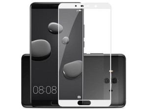 Huawei Mate 10 Szkło Hartowane 3d 9h Białe Pełne