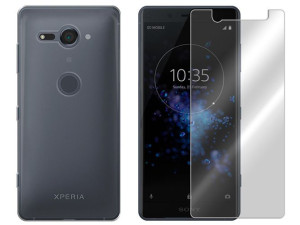 Sony Xperia Xz2 Compact Etui Pokrowiec 0.3 + Szkło