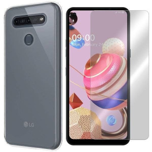 Etui Do Lg K41s Pokrowiec Obudowa 0.3mm + Szkło