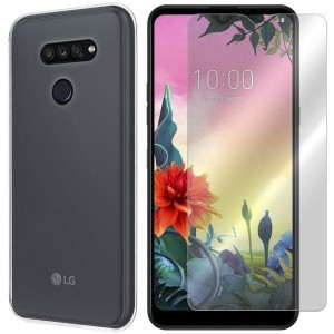 Etui Do Lg K50s Case Pokrowiec Plecki 0.3mm +szkło