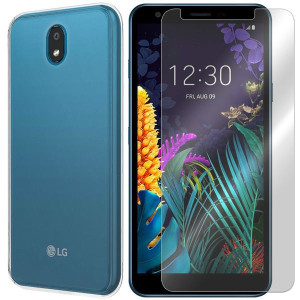 Etui Do Lg X2 2019 Pokrowiec Obudowa 0.3mm + Szkło