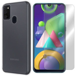 Etui Do Samsung Galaxy M21 Sm-m215 0.3mm + Szkło