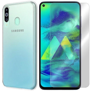 Etui Do Samsung Galaxy M40 Sm-m405 0.3mm + Szkło
