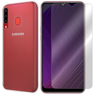 Etui Do Samsung Galaxy A20s Sm-a207 0.3mm + Szkło