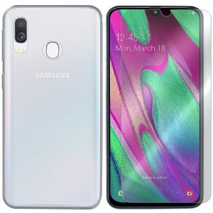 Etui Do Samsung Galaxy A40 Sm-a405 0.3mm + Szkło