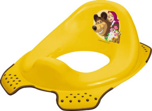 KEEEPER EWA MASHA AND THE BEAR Nakładka sedesowa z funkcją antypoślizgową ż