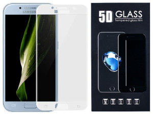 Galaxy A7 2017 A720 Szkło Hartowane 5d Cały Ekran