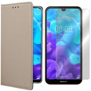 Etui Do Huawei Honor 8s Pokrowiec Magnet +szkło 9h