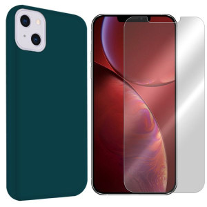 Etui Do Iphone 13 Pokrowiec Case Velvet + Szkło 9h
