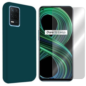 Etui Do Realme 8 5g Obudowa Case Velvet + Szkło 9h