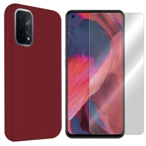 Etui Do Oppo A54 5g Pokrowiec Case Velvet + Szkło