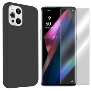 Etui Do Oppo Find X3 Obudowa Case Velvet +szkło 9h