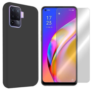 Etui Do Oppo Reno 5 Lite Obudowa Velvet + Szkło 9h