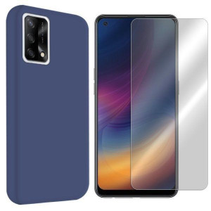 Etui Do Oppo A74 Pokrowiec Case Velvet + Szkło 9h
