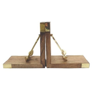 2 podpórki książek - bookend, kotwice NC2677E ograniczniki m