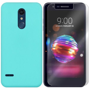 Etui Do Lg K10 2018 Pokrowiec Case Velvet + Szkło