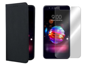 Lg K11 Case Kabura Etui Obudowa Pokrowiec + Szkło