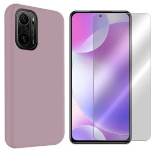 Etui Do Xiaomi Poco F3 Pro Pokrowiec Velvet +szkło