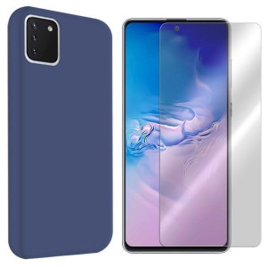 Etui Do Galaxy A91 Sm-a915 Case Velvet + Szkło