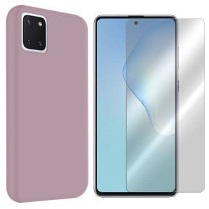 Etui Do Galaxy A81 Sm-an815 Case Velvet + Szkło 9h